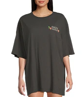 Salty Crew Oversized Hopper Cover Up Short Sleeve Graphic T-Shirt