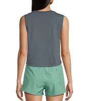 Salty Crew Queen Palm Graphic Tank Top