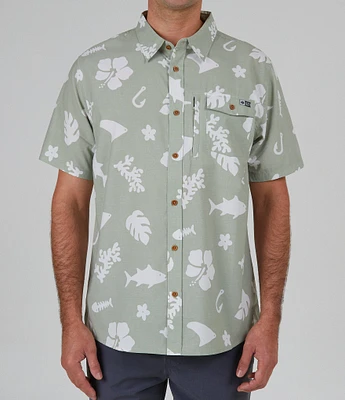 Salty Crew Short Sleeve Shoots Tech Woven Shirt