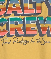 Salty Crew Summertime Cropped Boxy Graphic T-Shirt