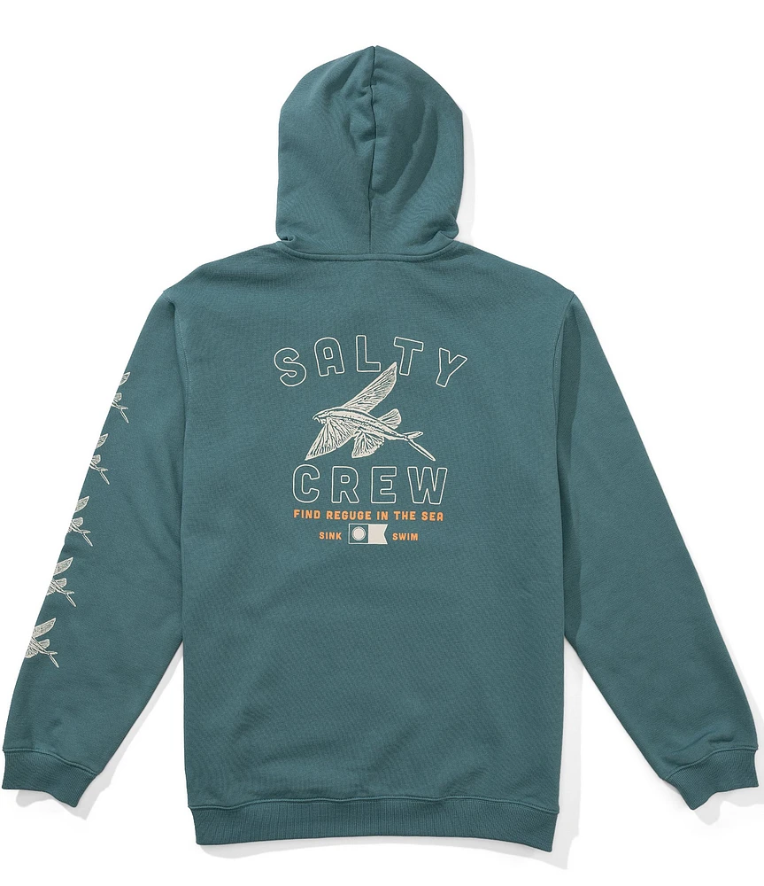 Salty Crew Super Fly Long Sleeve Fleece Hoodie