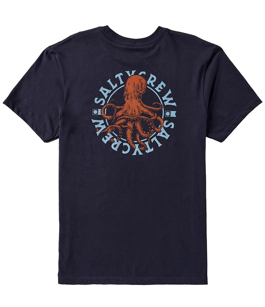 Salty Crew Tentacles Short Sleeve Graphic T-Shirt