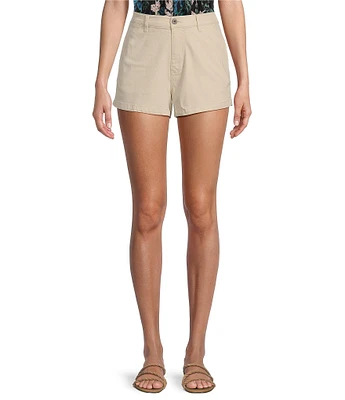 Salty Crew The Helm High Rise Twill Shorts