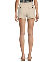 Salty Crew The Helm High Rise Twill Shorts