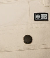 Salty Crew The Helm High Rise Twill Shorts