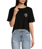 Salty Crew Tippet Fill Graphic Cropped T-Shirt