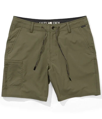 Salty Crew Transom Tech Hybrid 19#double; Outseam Shorts