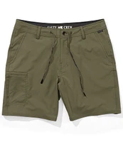 Salty Crew Transom Tech Hybrid 19#double; Outseam Shorts
