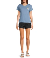 Salty Crew West Bound Cap Sleeve Modern T-Shirt