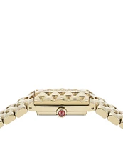 Salvatore Ferragamo Women's Secret Quartz Analog Gold Tone Stainless Steel Bracelet Watch