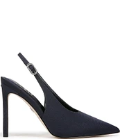 Sam Edelman Alina Fabric Point Toe Slingback Pumps