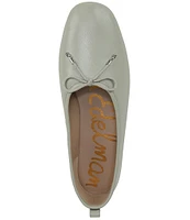 Sam Edelman Ari Leather Bow Detail Flats