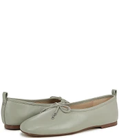 Sam Edelman Ari Leather Bow Detail Flats