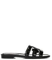 Sam Edelman Bay Patent Double E Logo Slide Sandals