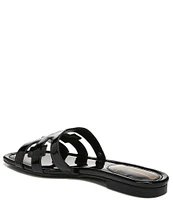 Sam Edelman Bay Patent Double E Logo Slide Sandals