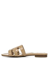 Sam Edelman Bay Patent Double E Logo Slide Sandals