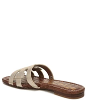 Sam Edelman Bay Leather Double E Logo Slide Sandals