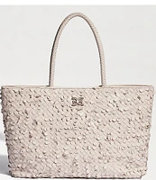 Sam Edelman Bianka Leather Woven Tote Bag