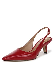 Sam Edelman Bianka Patent Leather Pointed Toe Sling Pumps