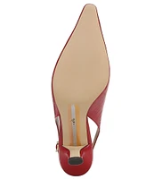 Sam Edelman Bianka Patent Leather Pointed Toe Sling Pumps