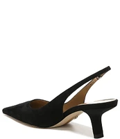 Sam Edelman Bianka Suede Pointed Toe Slingback Pumps