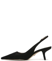 Sam Edelman Bianka Suede Pointed Toe Slingback Pumps