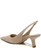 Sam Edelman Bianka Suede Pointed Toe Slingback Pumps