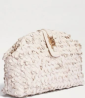 Sam Edelman Bianka Woven Leather Clutch