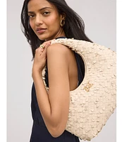 Sam Edelman Bianka Woven Leather Hobo Bag