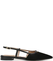 Sam Edelman Cohen Suede Slingback Point Toe Flats