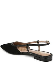 Sam Edelman Cohen Suede Slingback Point Toe Flats