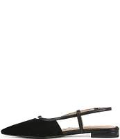 Sam Edelman Cohen Suede Slingback Point Toe Flats