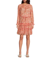 Sam Edelman Coordinating Bree Crinkle Chiffon A-Line Skirt