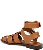 Sam Edelman Dawn Leather Strappy Double Buckle Gladiator Sandals