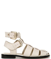 Sam Edelman Dawn Leather Strappy Double Buckle Gladiator Sandals