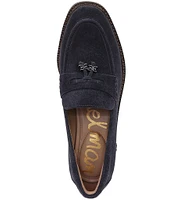 Sam Edelman Denise Suede Tassel Detail Loafers