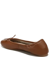 Sam Edelman Felicia Leather Bow Detail Ballet Flats