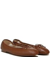 Sam Edelman Felicia Leather Bow Detail Ballet Flats