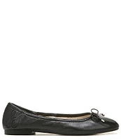 Sam Edelman Felicia Leather Bow Detail Ballet Flats