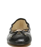 Sam Edelman Felicia Leather Bow Detail Ballet Flats