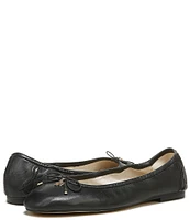 Sam Edelman Felicia Leather Bow Detail Ballet Flats