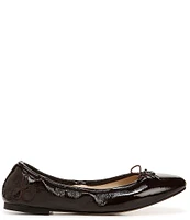 Sam Edelman Felicia Patent Leather Bow Detail Ballet Flats