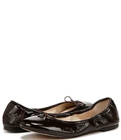 Sam Edelman Felicia Patent Leather Bow Detail Ballet Flats