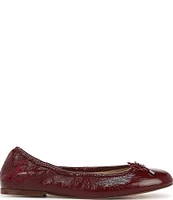 Sam Edelman Felicia Patent Leather Bow Detail Ballet Flats