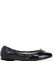 Sam Edelman Felicia Patent Leather Bow Detail Ballet Flats