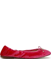 Sam Edelman Felicia Velvet Bow Detail Ballet Flats