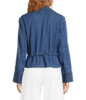 Sam Edelman Gina Notch Lapel Convertible Trench Jacket