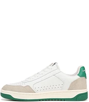 Sam Edelman Harper Leather and Suede Low-Top Retro Skater Sneakers