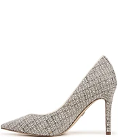 Sam Edelman Hazel Boucle Fabric Pointed Toe Pumps