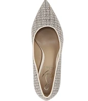 Sam Edelman Hazel Boucle Fabric Pointed Toe Pumps